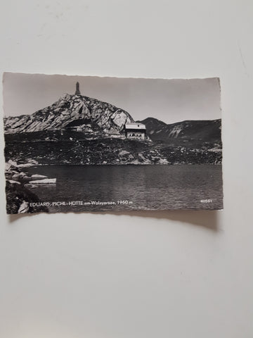 AK Eduard-Pichl-Hütte am Wolayersee. (1955)