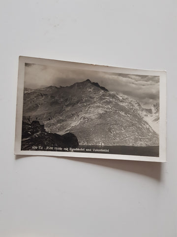 AK Eduard Pichl Hütte mit Rauchkofel und Valentintörl.