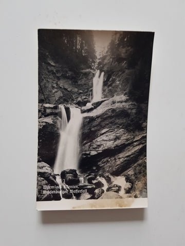 AK Würmlach. Weidenburger Wasserfall.