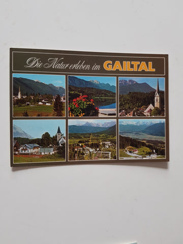 AK Die Natur erleben im Gailtal.