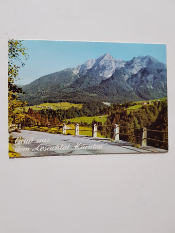 AK Gruß aus dem Leschtal gegen die Plenge.