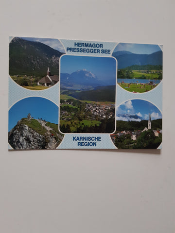 AK Hermagor Pressegger See. Karnische Region.