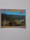 AK Wallfahrtskirche St. Steben im Gailtal. Blick auf den Presseggersee.
