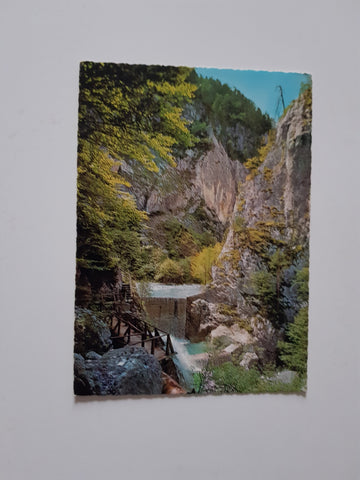 AK Garnitzenklamm bei Hermagor.