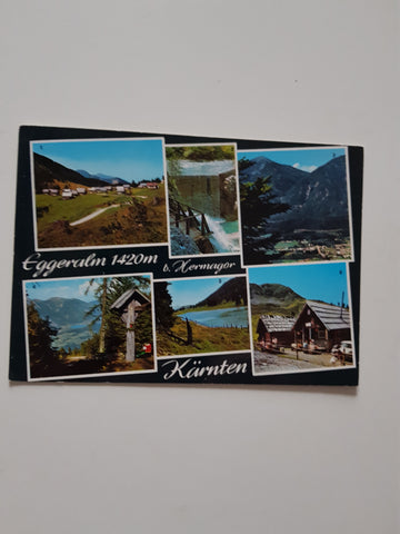 AK Eggeralm bei Hermagor.