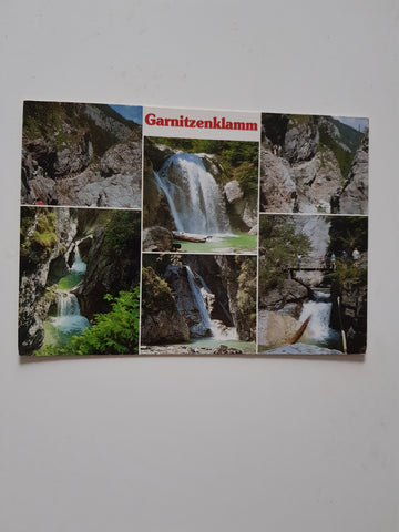 AK Garnitzenklamm bei Hermagor.