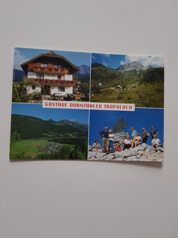 AK Karnische Region. Gasthof Durnthaler. Jenig-Tröpolach 3.