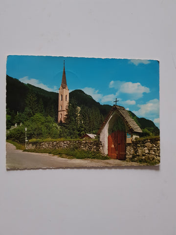 AK Weißbriach. Evangelische Kirche.