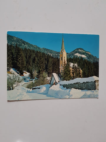 AK Weißbriach. Evangelische Kirche.
