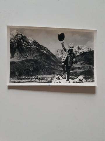 AK Grüße aus Mauthen. (1949-50)