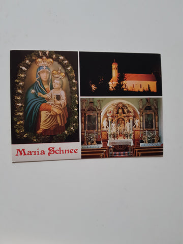 AK Wallfahrtskirche Maria Schnee. Mauthen.