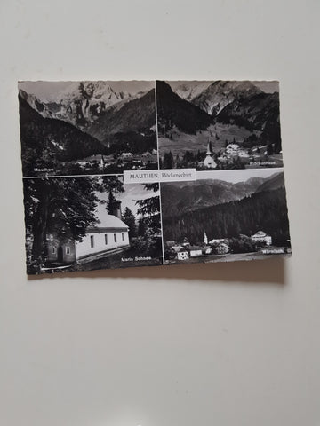 AK Mauthen. Plöckengebiet. Plöckenhaus. Maria Schnee. Würmlach.