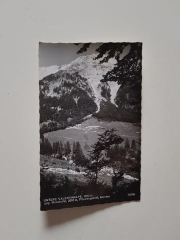 AK Untere Valentinalpe geg. Mooskofel. (1965)