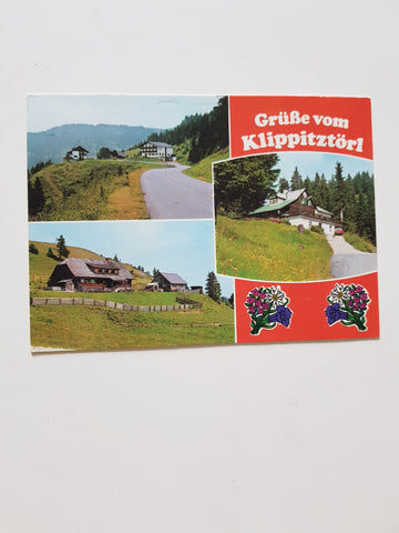 AK Grüße vom Klippitztörl.