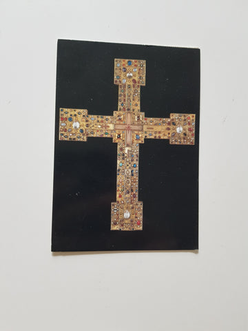 AK Stift St. Paul Reliquienkreuz der Königin Adelheid von Ungarn.
