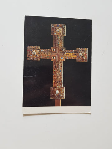 AK Stift St. Paul Reliquienkreuz der Königin Adelheid von Ungarn.