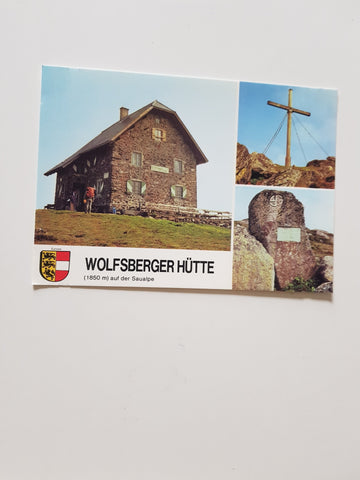 AK Wolfsbergerhütte auf der Saualpe.