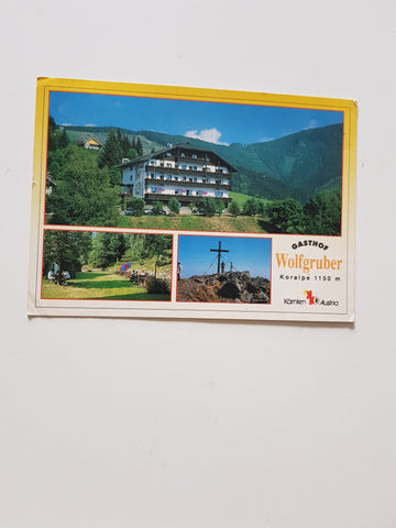 AK St. Stefan im Lavanttal. Gasthof-Pension Wolfgruber. Fam. Greilberger.