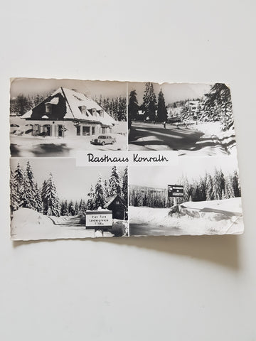 AK Rasthaus Konrath. Pack Landesgrenze.