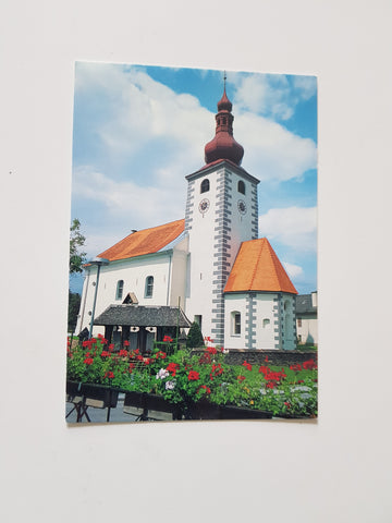 AK Edelschrott. Pfarrkirche St. Laurentius.