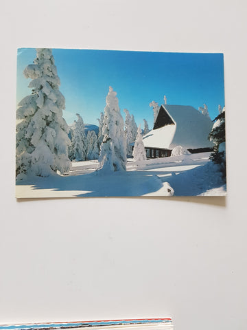AK Ein Winter auf der Stubalm. Gaberlkirche.