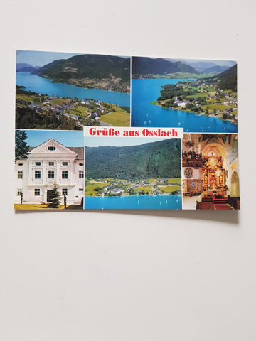 AK Grüße aus Ossiach.