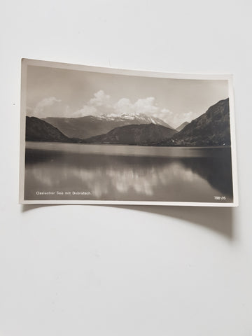 AK Ossiacher See mit Dobratsch. (1929-30)