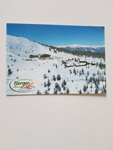 AK Bodensdorf. Gerlitzenstraße 87. Almhüttendorf Bergeralm Familienhotel.