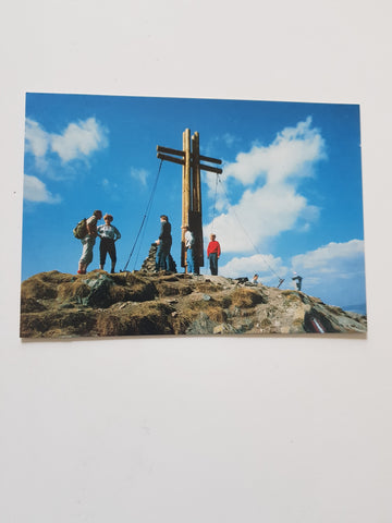 AK Falkertspitze. Gipfelkreuz.