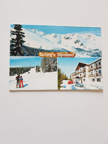AK Sirnitz. Ludwig's Alpenhotel, Hochrindl.