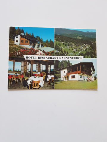 AK Sirnitz. Hotel-Restaurant Kärntnerhof Hochrindl. Nockgebiet mit Lattersteig. Pension Edelweiß.