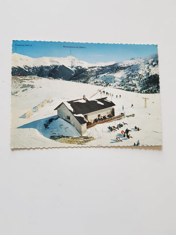 AK Skiparadies Turracherhöhe. Bergstation des Sesselliftes.