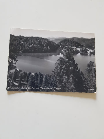 AK Turracherhöhe mit Turrachersee. (1962)