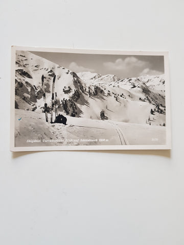 AK Skigebiet Turracherhöhe Blick auf Schiestlnock.