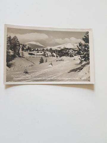 AK Turracherhöhe Brandstätters Gasthof zum Seewirt mit Kilnprein u. Frauennock. (1929)