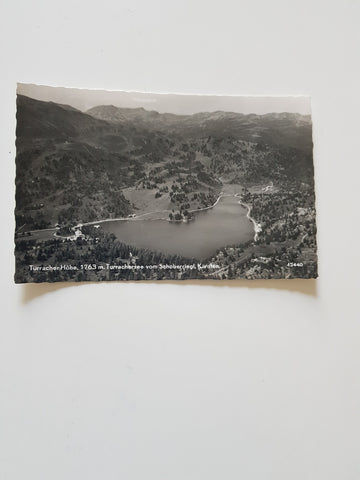 AK Turracher Höhe. Turrachersee vom Schoberriegl. (1959)