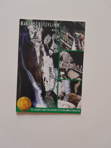 AK Bärenschützklamm. Mixnitz. 100 Jahre Steiganlagen.