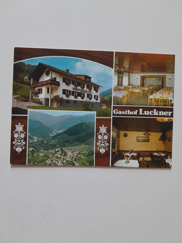 AK Übelbach. Kleintal 104. Gasthof Luckner. Johann und Aloisia Schönbacher.