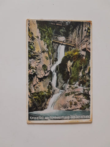 AK Kesselfall am Nordwestflusse des Schöckels.