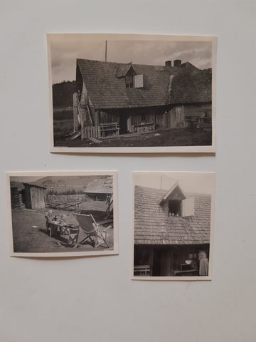 3 Fotos Teichalm (Sommer 1957)