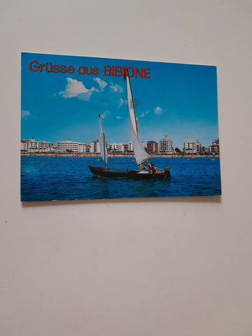 AK Grüsse aus Bibione.