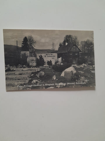 AK Peter Rosegger-Denkmal in Krieglach. Waldheimat. (1940)