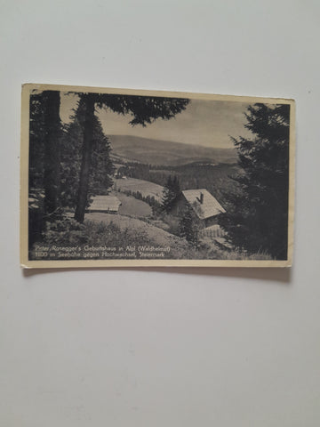 AK Peter Rosegger's Geburtshaus in Alpl.