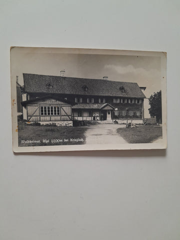 AK Waldheimat Alpl bei Krieglach. (1949)