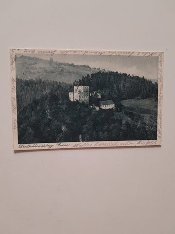 AK Deutschlandsberg. Ruine. (1927)