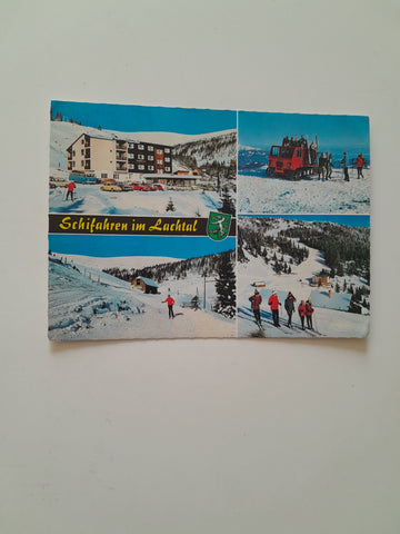 AK Schifahren im Lachtal. Wölzer Tauern.