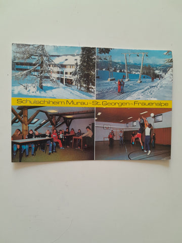 AK Schulschiheim Murau. St. Georgen Frauenalpe.