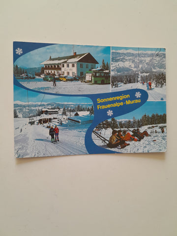 AK Sonnenregion Frauenalpe Murau.