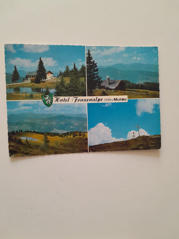 AK Murau. Hotel Frauenalpe J. u. J. Krische.