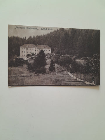 AK Neunmarkt. Schloß Pichl. (1919-20)